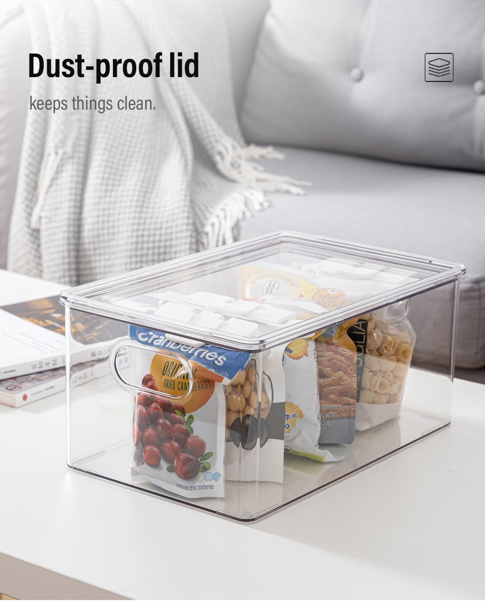 PET Multi-purpose Organizer Cosmetic Books Storage Box-6